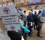 Disabled people Against The Cuts at the Tory Party Conference